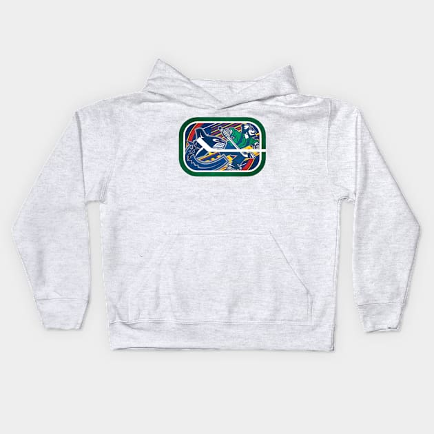 Vancouver Canucks Kids Hoodie by Jedistudios 